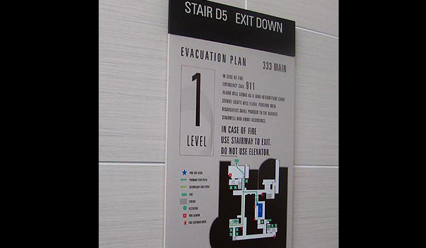 333 Main Evacuation Plan
