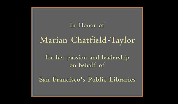 Marian Chatfield-Taylor