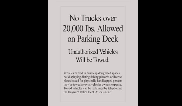 Unauthorized Vehicles