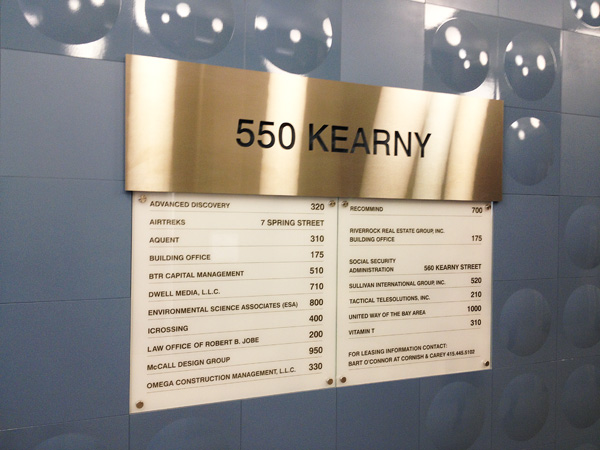550 Kearny Directory