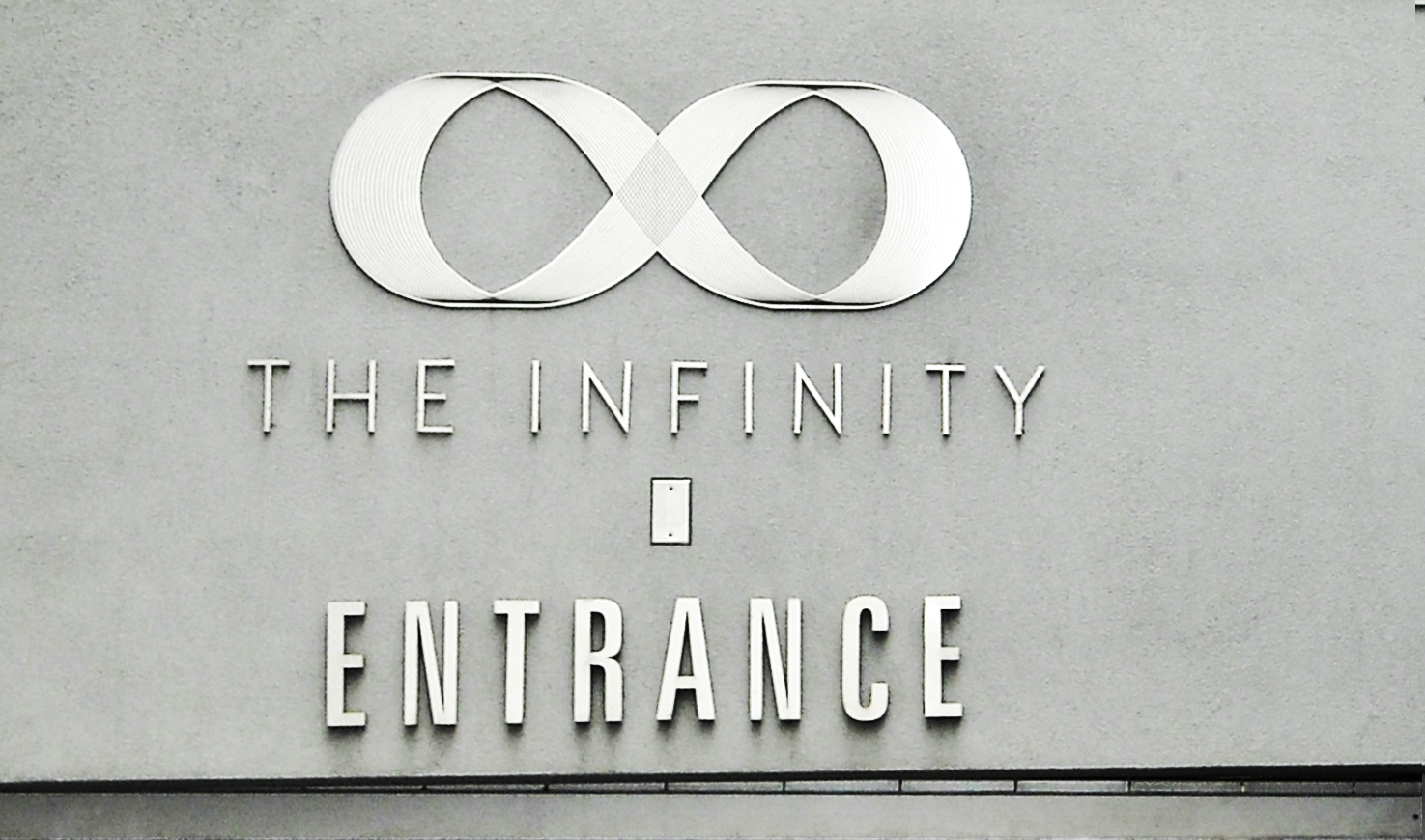 The Infinity Garage Entrance