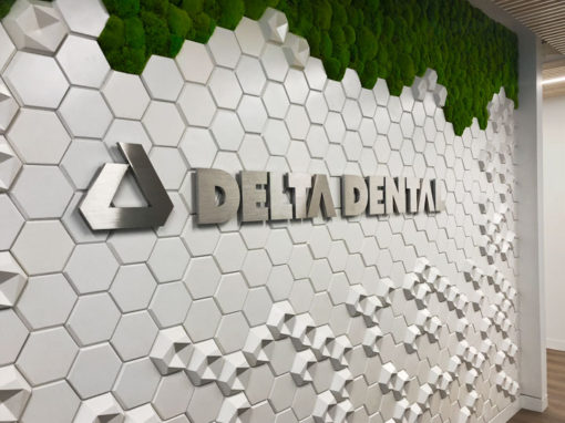 Delta Dental Dimensional Letters